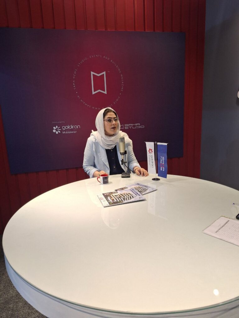استودیو صما در نمایشگاه ساختمان