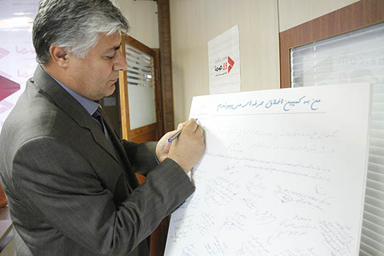 پاک فطرت شهردار کلان شهر شیراز به کمپین اخلاق حرفه ای پیوست