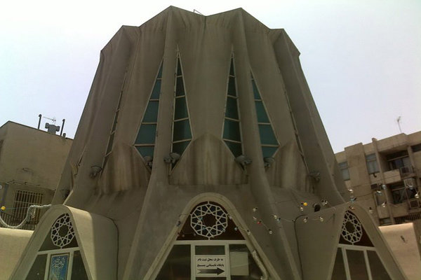 مسجدی در تهران که هوا را تصفیه می‌کند